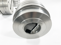 Moule d'extrusion Huayi Model 12 H13 en acier pour profilé en U avec ailettes fines intégrées, moule monobloc pour dissipateur thermique de boîtier