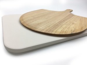 Piedra de <span class=keywords><strong>Pizza</strong></span> rectangular para horno de parrilla, cordierita natural extremadamente resistente al calor, 38x30CM - Product Image 4