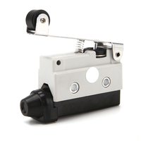 Micro-interrupteur SPDT 250V 10A de type levier à long rouleau, étanche IP64, avec 3 bornes à vis, forme de base, fourni par l'usine