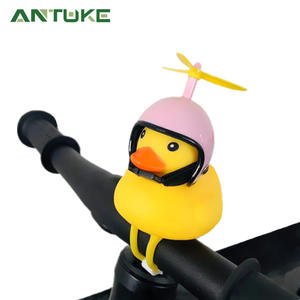 ชุดแตรติดหมวกกันน็อค Antuke Duck สำหรับสกู๊ตเตอร์ ด้านหน้า พลาสติกเคลือบเงา สำหรับดัดแปลงและอัปเกรด - Product Image 1