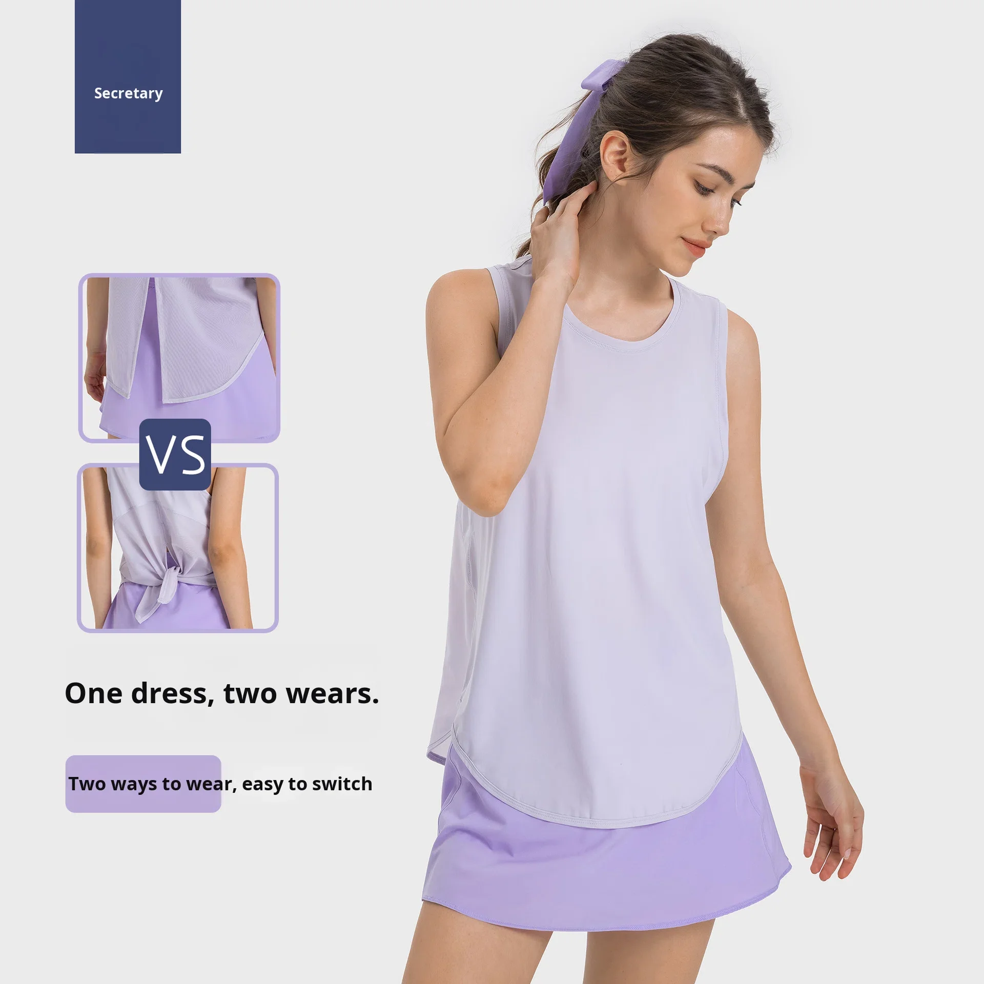 New Quick-drying Tank Top Women's Fitness Yoga Sleeveless Blouse Running Breathable Loose Nylon/Cotton Sports Summer S2023