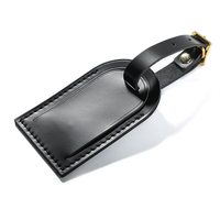 Accessoires de voyage étiquette de bagage valise en cuir de vachette porte-adresse d'identité bagages embarquement étiquette Portable étiquette de bagage