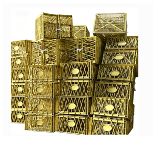 VN OEM <b>Plastic</b> Injection Molding HDPE PP Agriculture Fruit Vegetable Picking Seafood Transport Turnover Box Logistics <b>Basket</b> - Product Image 1