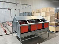 Nichoirs à poules avec système de récupération des œufs, équipement d'élevage avicole, pour ferme avicole, à vendre