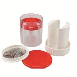Râpe à fromage en plastique et acier inoxydable, hachoir à beurre, moulin à fruits, trancheuse, outils à fromage, outil pour compléments alimentaires pour bébés - Product Image 5