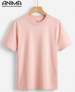 Camiseta de Hombre de Manga Corta, Informal, Holgada, de Color Sólido, 100% Algodón, 180g, Popular y de Venta Caliente - Product Image 1