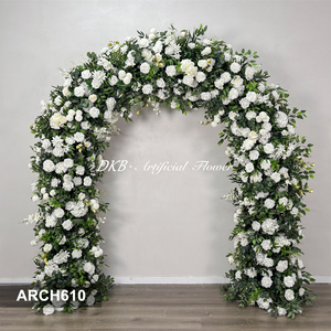Flores artificiales al por mayor para arcos de boda, arcos de flores de seda, decoraciones para fondos de boda - Product Image 2