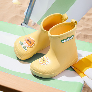 Botas de Chuva de Borracha EVA com Design de Desenho Animado para Crianças, Impermeáveis, Leves, Confortáveis, com Sola Macia e Antiderrapante, para o Verão - Product Image 2