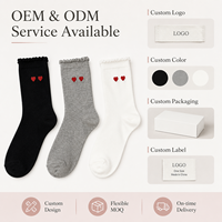 Chaussettes décontractées respirantes pour femmes, en spandex/nylon/coton, tricotées, imprimé animal, logo personnalisé, noir et blanc, pour un usage quotidien