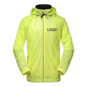 Custom logo Outdoor <strong>Waterproof</strong> Light Weight <strong>Cycling</strong> Riding Hiking Running Food Delivery <strong>Mens</strong> Windbreaker Rain <strong>Jacket</strong> - Product Image 2