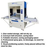 Máquina Automática CNC de Pegamento Termofusible con Motor de 220V y 400kg para Calzado