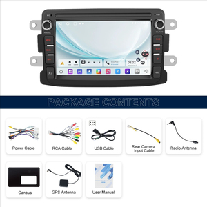 Autoradio Android per Renault <span class=keywords><strong>Dacia</strong></span> 2012-<span class=keywords><strong>2017</strong></span>, Schermo Touch IPS 7'', Carplay Wireless, GPS, Navigazione, Bluetooth, Audio MP5 - Product Image 6