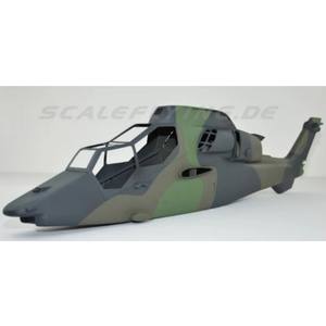 <span class=keywords><strong>Tigre</strong></span> Camo EC-665 hélicoptère RC 600 taille Fuselage coque en fibre de verre pour une utilisation en extérieur - Product Image 2