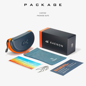 Gafas de Sol Polarizadas Deportivas KAENON <span class=keywords><strong>Explosive</strong></span>, Gafas de Sol Cuadradas de Moda para Ciclismo al Aire Libre, Motociclismo, con Estuche, Modelo KN0910 - Product Image 4