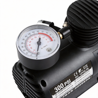 Mini compresseur d'air compact 12V 150psi, conçu pour un gonflage rapide des pneus, idéal pour les trajets quotidiens et les kits de dépannage d'urgence pour véhicules.