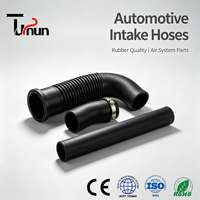 Selang Asupan Turbo Pembersih Udara Mesin Universal Karet EPDM Kelas Tinggi Diperkuat Serat Keanjalan Tinggi -40C +120C Pengganti