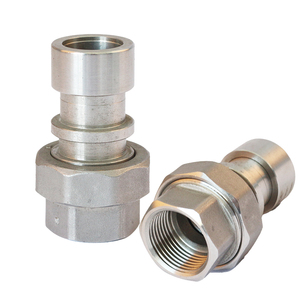Yod - Service de fabrication de pièces sur mesure par usinage CNC de précision - Raccord de tuyau anti-torsion en acier inoxydable à connexion rapide NPT <span class=keywords><strong>BSPP</strong></span> - Product Image 3