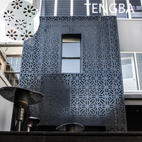 Système de façade de bâtiment commercial au design moderne, panneaux et planches en alliage d'aluminium pour une utilisation en extérieur, pour les centres commerciaux et les hôpitaux