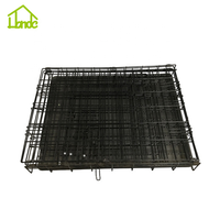 Cage à chien pliable en métal, durable et peu encombrante pour une utilisation en intérieur/extérieur, grande cage pour animaux de compagnie, utilisable dans le salon