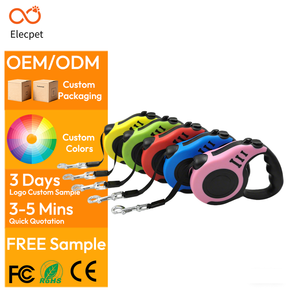 Guinzaglio Retrattile per Cani Automatico Telescopico a Nastro da 3/5 m con Maniglia Antiscivolo Adatto per Cani di Taglia Piccola e Media - Product Image 1