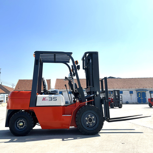 Çin Yüksek Kaliteli Yeni 2.5ton 3ton 3.5ton 4ton Forkliftler Arazi Tipi Dizel Güçlü Forklift Kamyon Satılık - Product Image 1