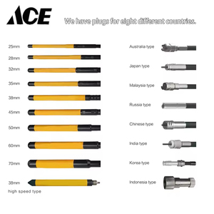 Vibrador de Hormigón Interno ACE ZX35 para Construcción, Accionamiento por Motor, Alta Eficiencia - Product Image 5