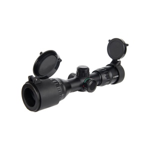 Lunette de visée tactique compacte BANGBANG 3-9X32AOL longue portée en aluminium avec illumination rouge, lentilles multicouches, antichoc, pour la chasse et l'observation - Product Image 1