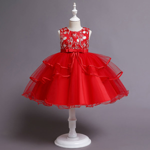 Ropa Infantil de Alta Calidad, Vestido de Gasa para Niñas, Vestidos de Princesa de Una Pieza para Fiestas Infantiles - Product Image 4