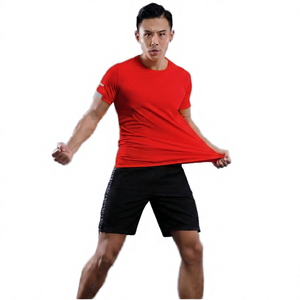 Camisetas Deportivas Personalizadas para Hombre, 230 GSM, Spandex/Poliéster, Bordadas, Formales, Lisas, Transpirables, Tallas Grandes - Product Image 3