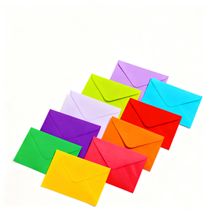 Wholesale Black Recycled <strong>Mini</strong> Paper Folding Square <strong>Envelope</strong> With Custom Kraft Paper <strong>Envelope</strong> - Product Image 2