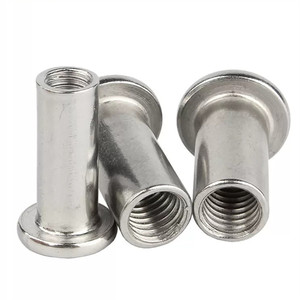 Écrous à tête plate à filetage interne, écrous cylindriques, écrous à douille hexagonale M3 M4 M5 M6 <span class=keywords><strong>M10</strong></span> M12 - Product Image 6