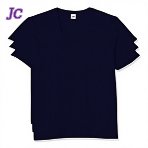 Vintage <span class=keywords><strong>Fruit</strong></span> <span class=keywords><strong>Loom</strong></span> Iconic <span class=keywords><strong>Tee</strong></span> Lightweight Ringspun 3 Pack T-shirt pour homme avec motif bleu (Deep Navy AZ) XX-Large (2XL) - Product Image 1