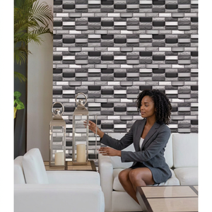 Vente en gros d'usine 300x450mm Premier choix Intérieur Extérieur 30x45cm Carreaux de céramique muraux Aspect bois 12x18 Porcelaine OEM Toutes tailles - Product Image 4