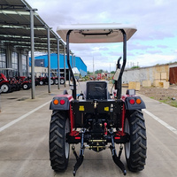 Traktor Pertanian Mini Berkualitas Tinggi China 4wd Menggunakan Traktor Pertanian dengan Pemuat Depan