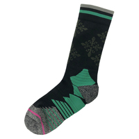 Chaussettes de compression unisexes - Tricotées en coton/nylon/spandex respirant pour les sports de plein air au printemps
