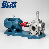 Pompe à engrenages circulaires YCB OEM/ODM sans piège à liquide, faible bruit, fonctionnement stable pour la distribution d'huile en métallurgie et centrales électriques