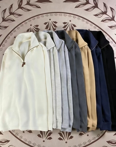 <strong>Polo</strong> Wholesale Comfortable Cotton Zip-Up RL Hoodie for Men Fashionable 3D Embroidered Logo for Outdoor Leisure - Product Image 2