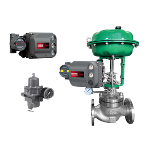 Posicionador de Válvula de Bola Fisher HC DVC6200 con HART, Válvula de Control EZ OEM, Actuador Neumático 667, Regulador de Filtro 67CFR - Product Image 1