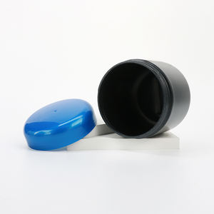 Frascos de Plástico PET Negros de 500 ml Bien Sellados, Envases Cosméticos Vacíos de Boca Ancha, Tarro para Crema Facial - Product Image 3