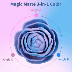 ISANMATE China al por mayor <span class=keywords><strong>de</strong></span> alta velocidad PLA filamento PLA mate tricolor Rosa Ouartz materiales <span class=keywords><strong>de</strong></span> impresión 3D - Product Image 4