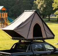 RAYCIN Portable ABS Couverture Hard Shell Tente de Toit pour Famille Week-end Camping Voyage Véhicule Abri
