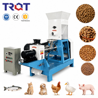 Extrusora Industrial de Alimentos, Molino de Pellets Flotantes/Sumergibles, Maquinaria de Procesamiento de Alimentos de Alta Eficiencia con Certificación CE ISO