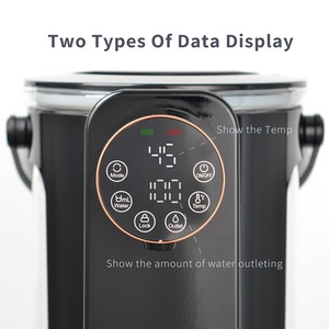 Công Thức Dispenser Nhỏ Thiết Bị Nhà Bếp 304 Trà Sang Trọng Thiết Lập Nhà Sản Xuất Điện Điều Khiển Nhiệt Độ Phích Nồi Không Khí Ấm Đun Nước Điện - Product Image 2