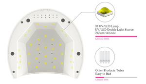 Hochwertige <span class=keywords><strong>SUNUV</strong></span> 48w UV-Nagel lampe 365 405nm Wellenlänge mehrfarbig Nagel trockner Sonne 2c UV LED Nagel lampe - Product Image 5