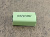 Baterai Isi Ulang Ni-MH 9V 250mAh KingKong LH025-H7C (Bersertifikasi CE ROHS) untuk Senter & Mainan-500 Siklus
