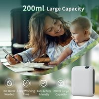 Diffuseur de parfum portable en plastique sans eau USB à deux liquides, couverture de 140 m², contrôlé par application, fonctionne sur batterie, pour la maison et le commerce