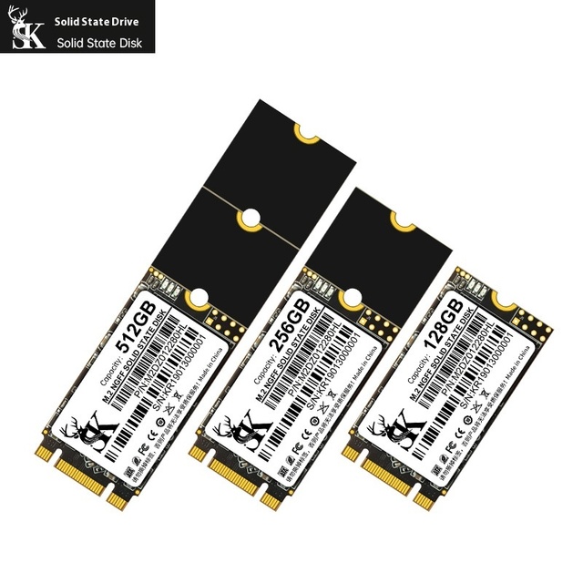 SK SK800-128G 2TB Laptop M.2 2280 Internal SATA 3.0 SSD 15000 RPM 500-600MB/s Read Speed 1.8" Wireless 2MB Cache Dual-Band