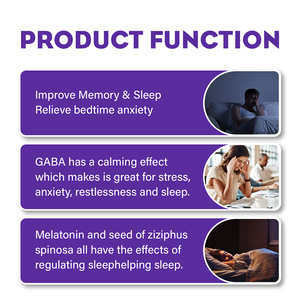 Amostra Disponível Personalização Private Labels GABA Drops Health Food Supplement Líquido Ácido Gamma-Aminobutírico - Product Image 3