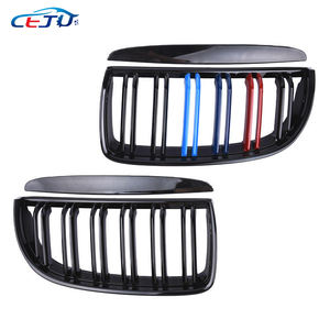 Accessoires de voiture Grille de <span class=keywords><strong>rein</strong></span> avant noire couleur M pour BMW Série <span class=keywords><strong>3</strong></span> E90 E91 325xi 320i 325i 325i 328i 330i 335i 2005 - 2008 - Product Image 3