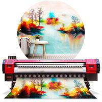 Impresora de Gran Formato con Cabezal Xp600 I600 I3200 de 1.6m/1.8m/2.5m/3.2m, Impresora Eco Solvente